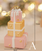 Pastel Pink Christmas Ornament