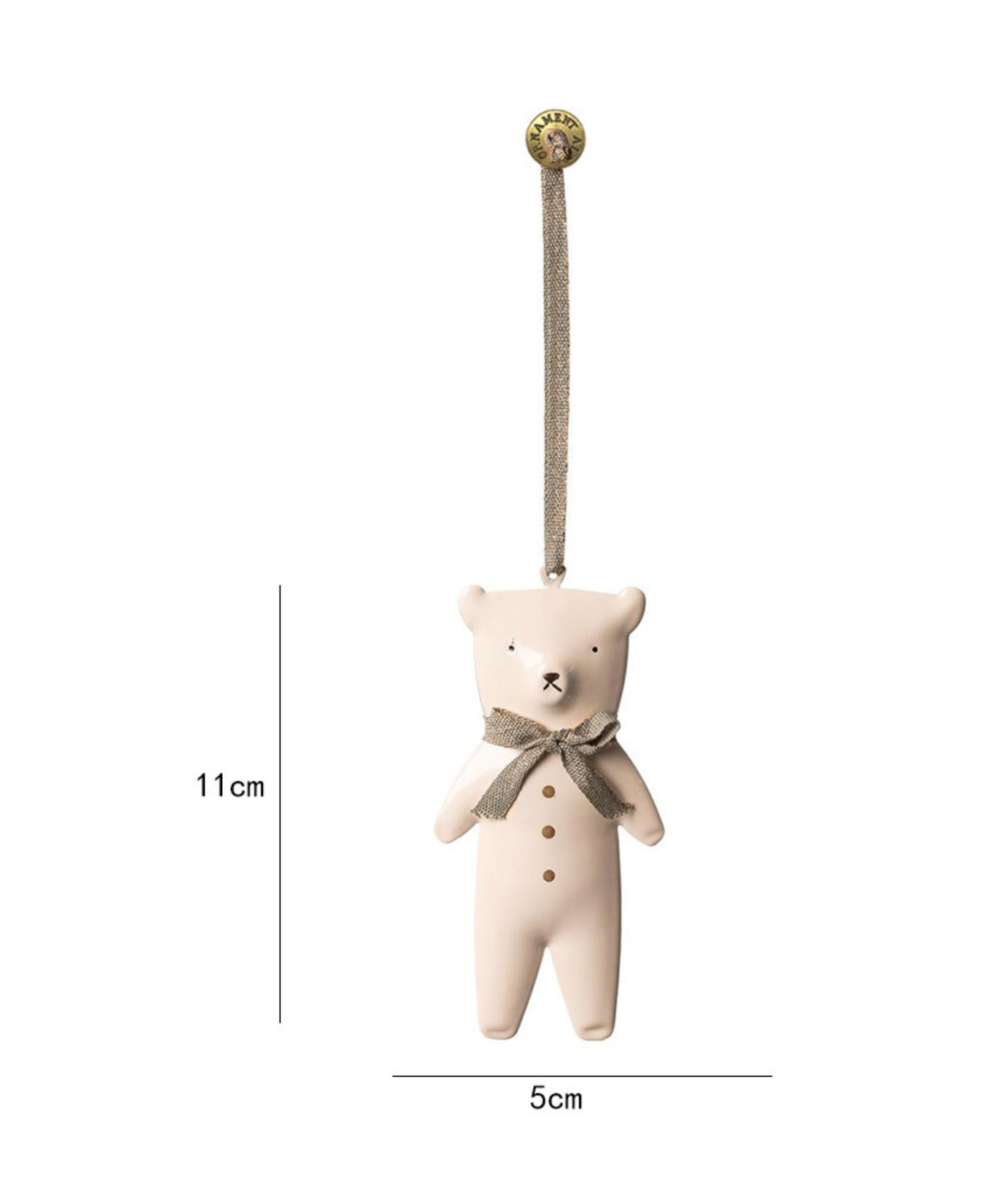 Snowy Bear Ornament