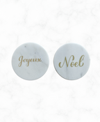 GIFTING INSPIRATION - Christmas Marble Coaster