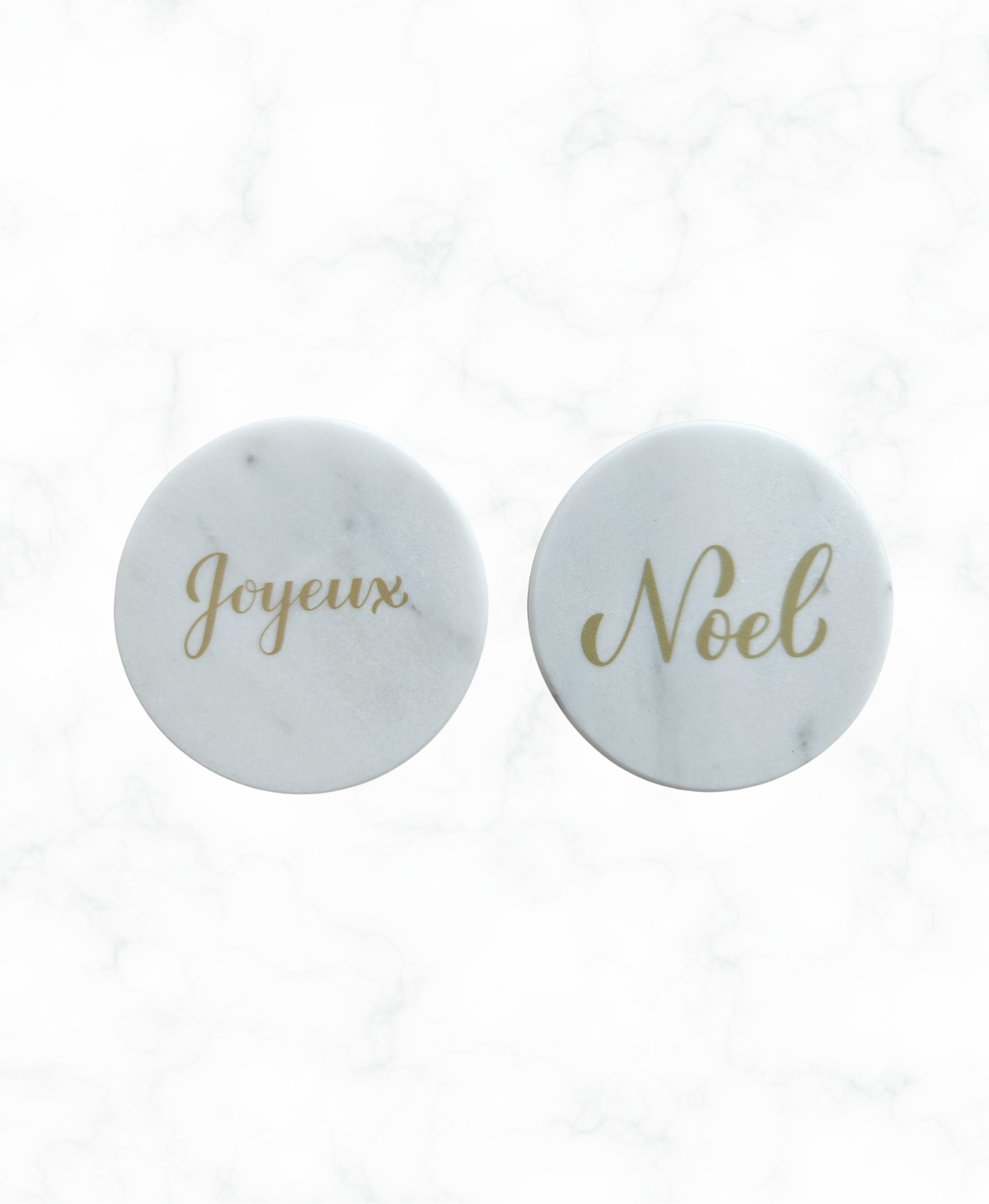 GIFTING INSPIRATION - Christmas Marble Coaster