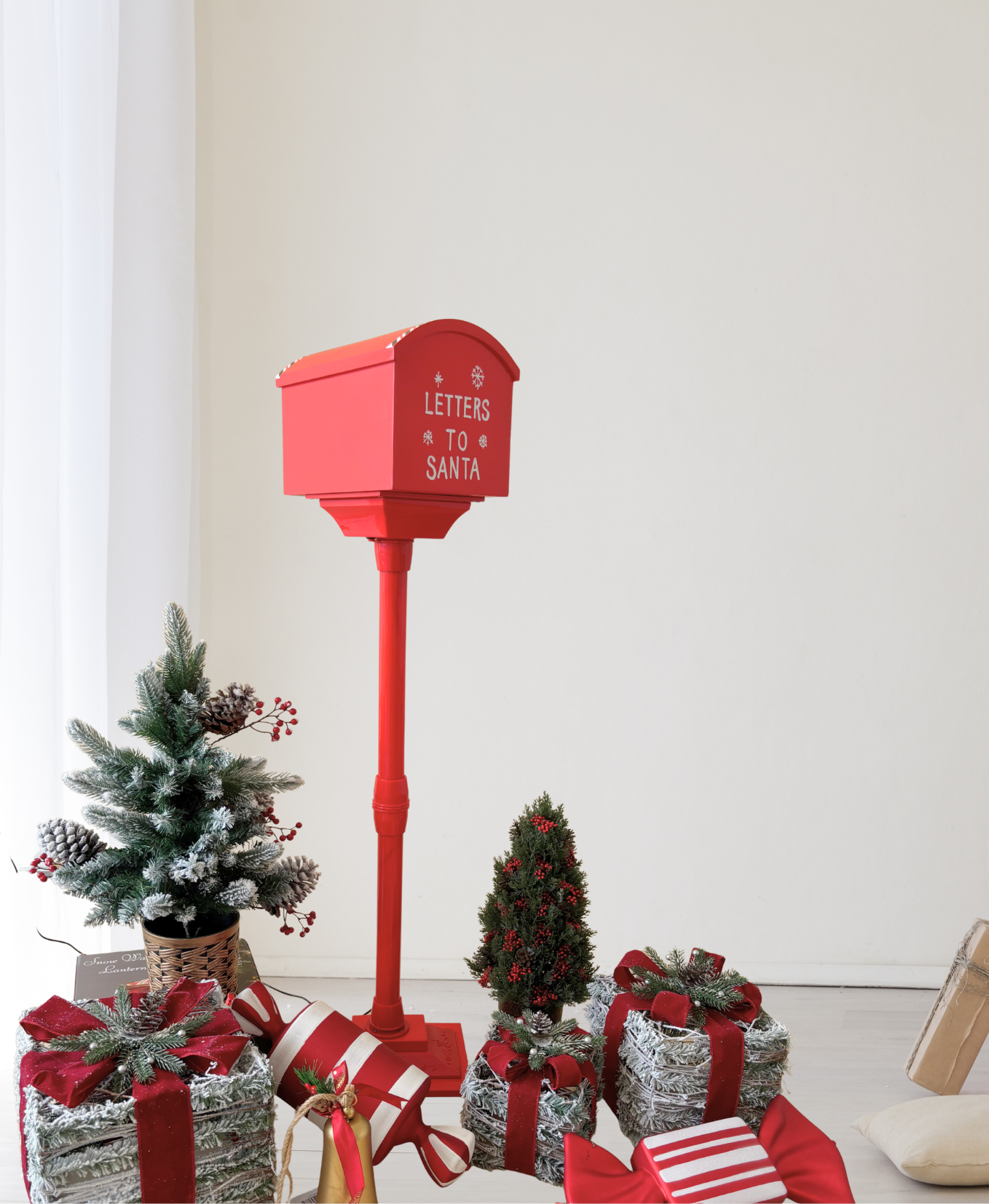 Santa’s North Pole Lighted Mailbox