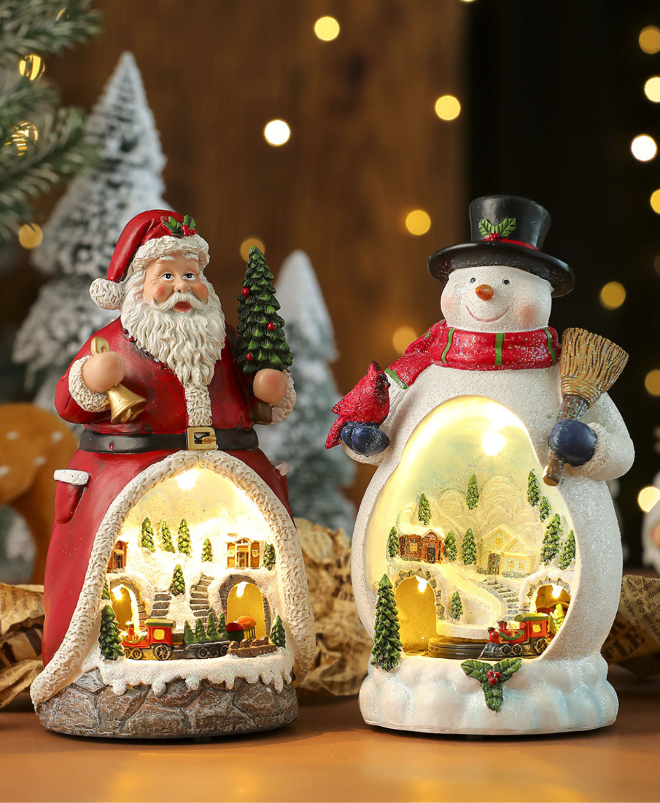 Whimsy Winterland Light-Up Figurine