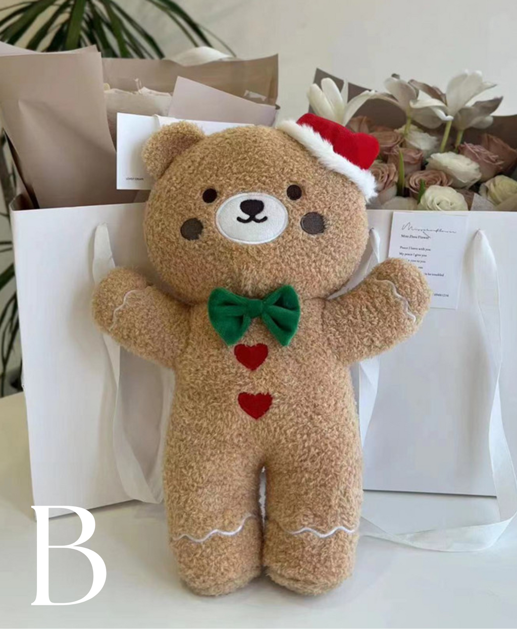 Gingerbread Joy Snuggle Doll