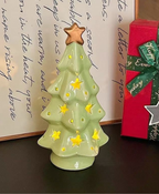 Ceramic Christmas Tree LED Night Light