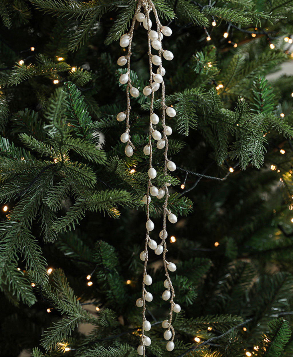 Rustic Wheat & Willow Christmas Ornament