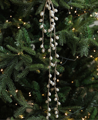Rustic Wheat & Willow Christmas Ornament
