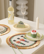 Classic Round Nutcracker Placemat