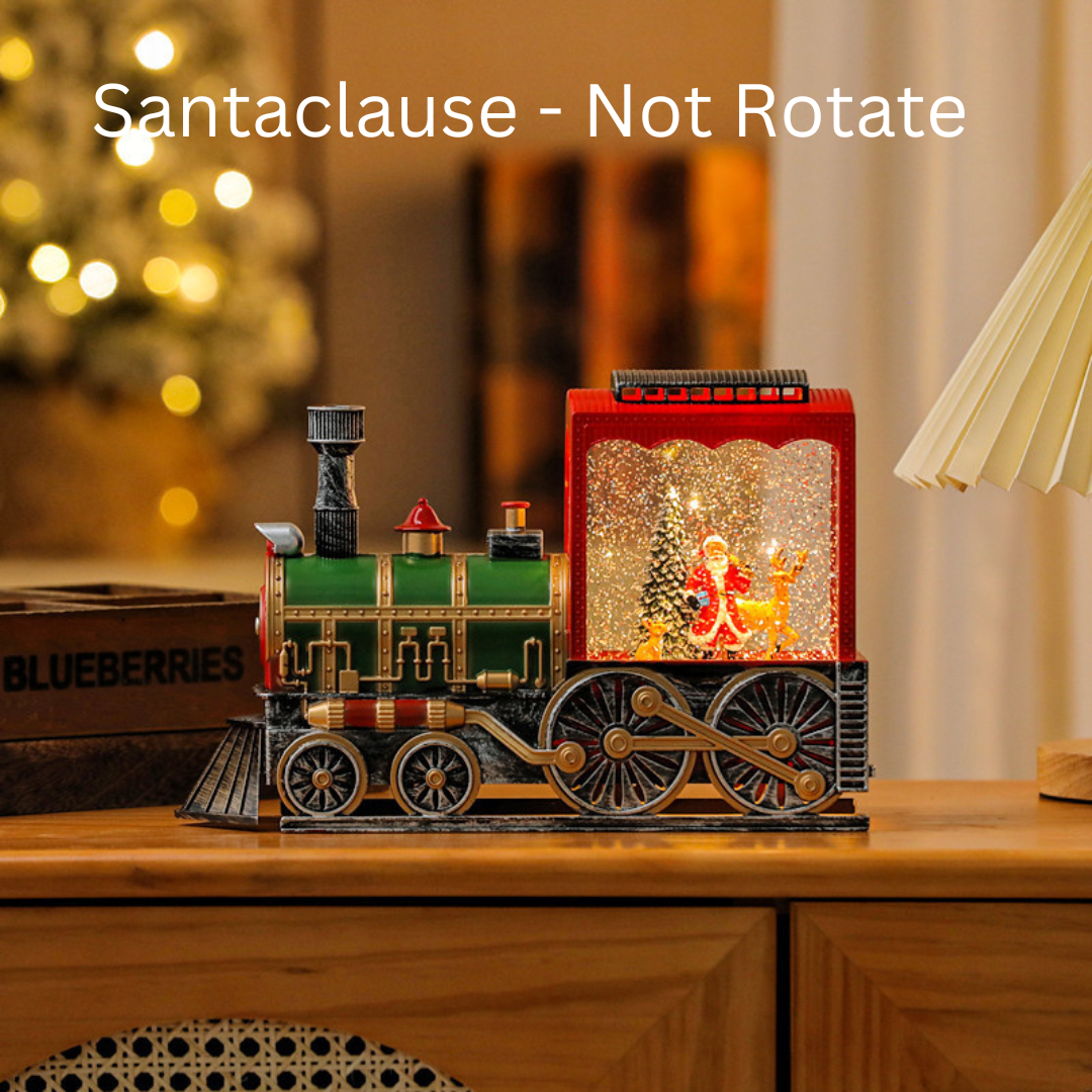 Christmas Train Light and Music Box