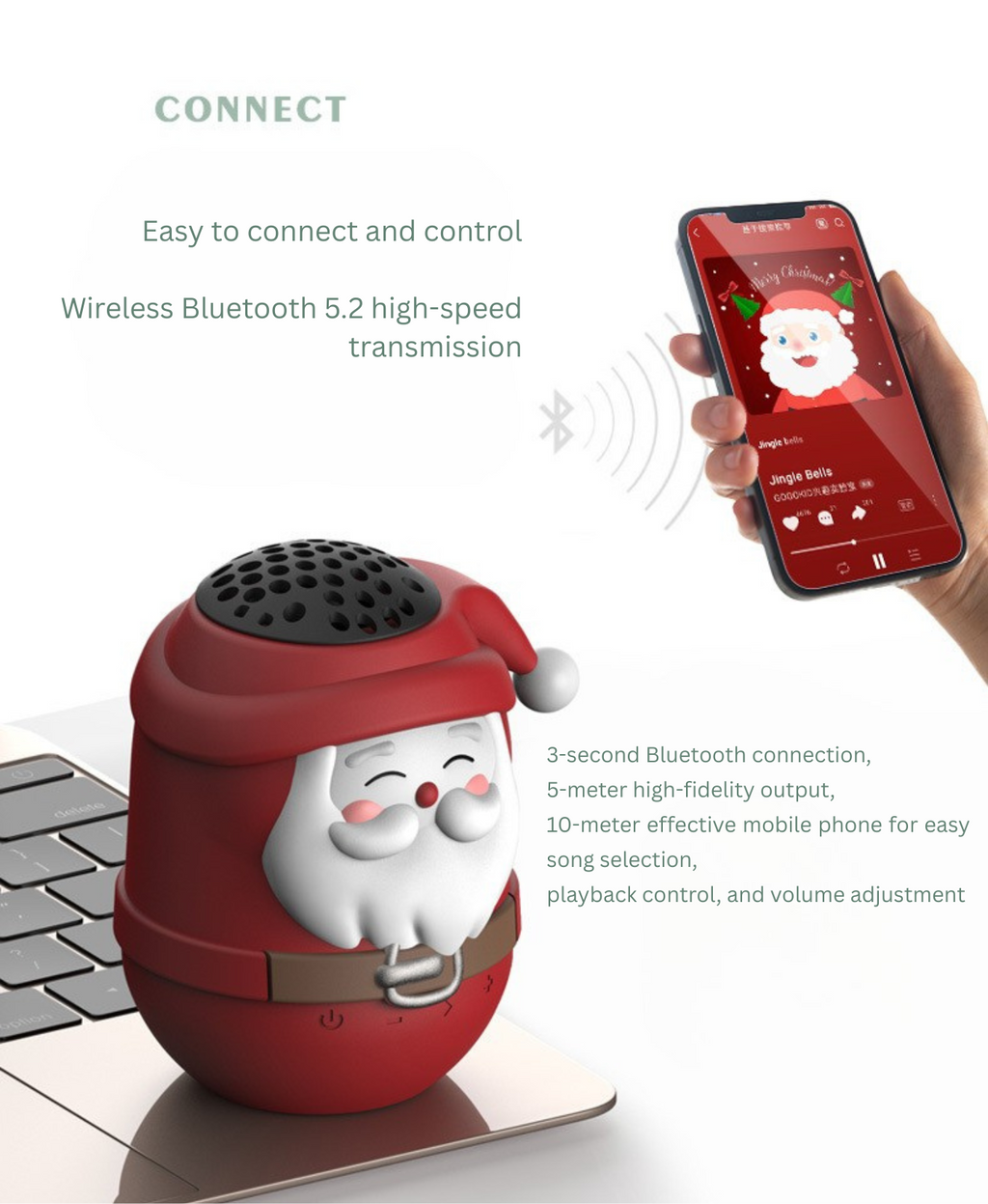 SantaBeats Bluetooth Speaker