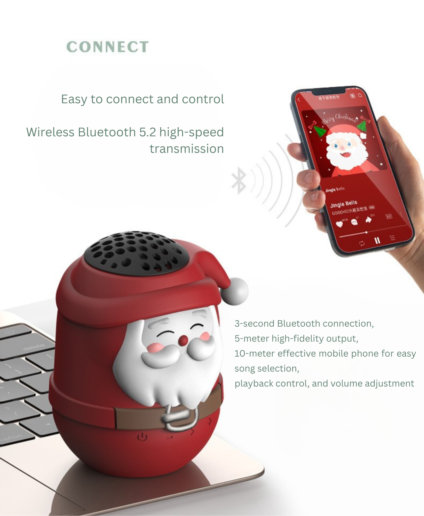 SantaBeats Bluetooth Speaker