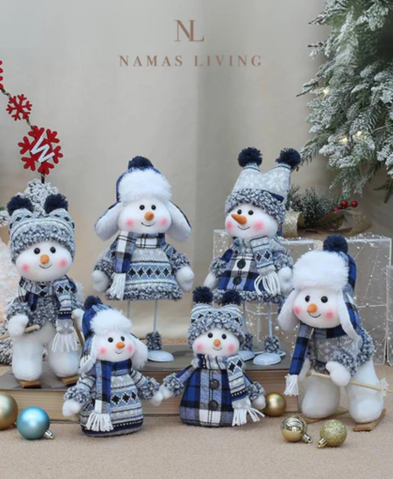 Snowman Christmas Knit Doll Series