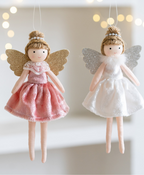 Blushing Charm Angel Ornament