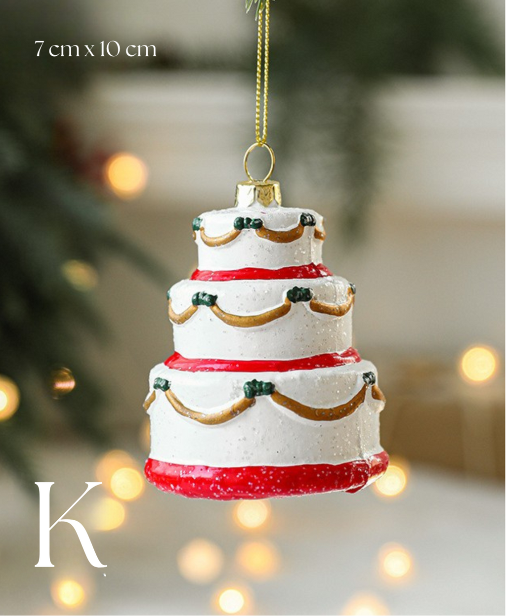 Sweet Holiday Charm Ornament
