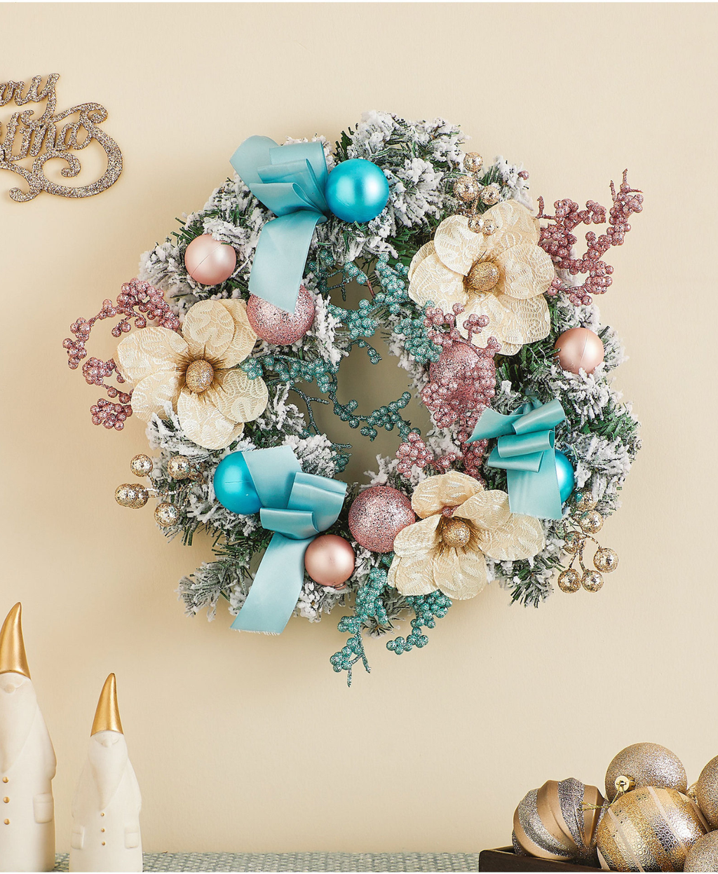 Jewel Bloom Wreath