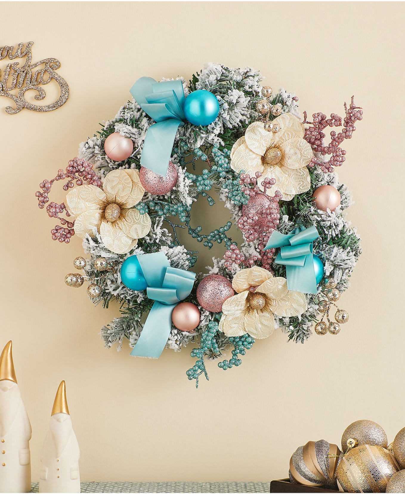 Jewel Bloom Wreath