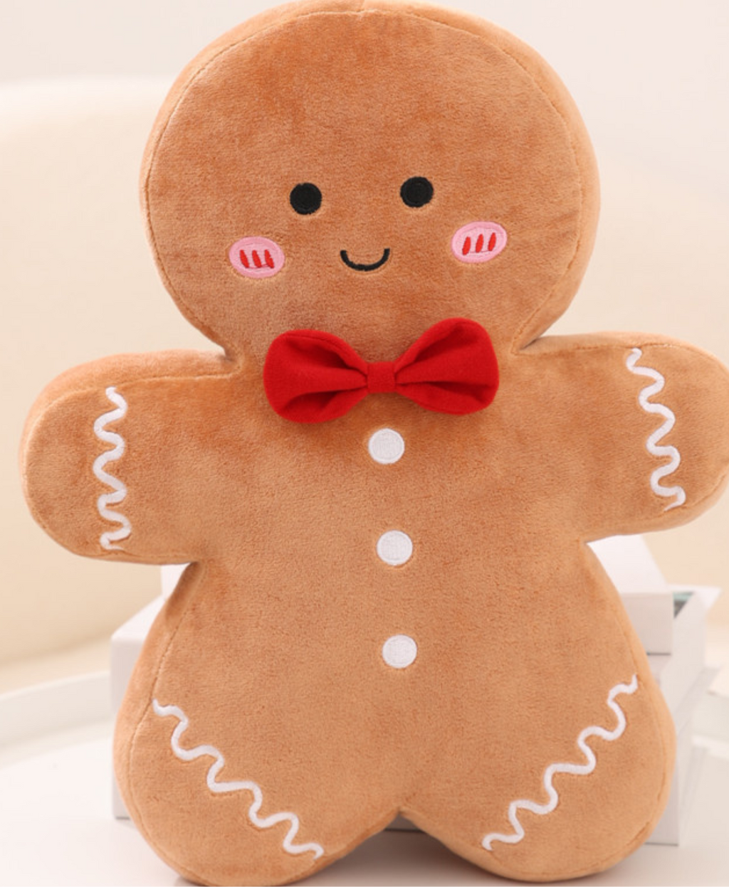 Gingerbread Joy Snuggle Doll