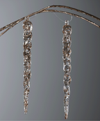 Golden Crystal Drop Ornament