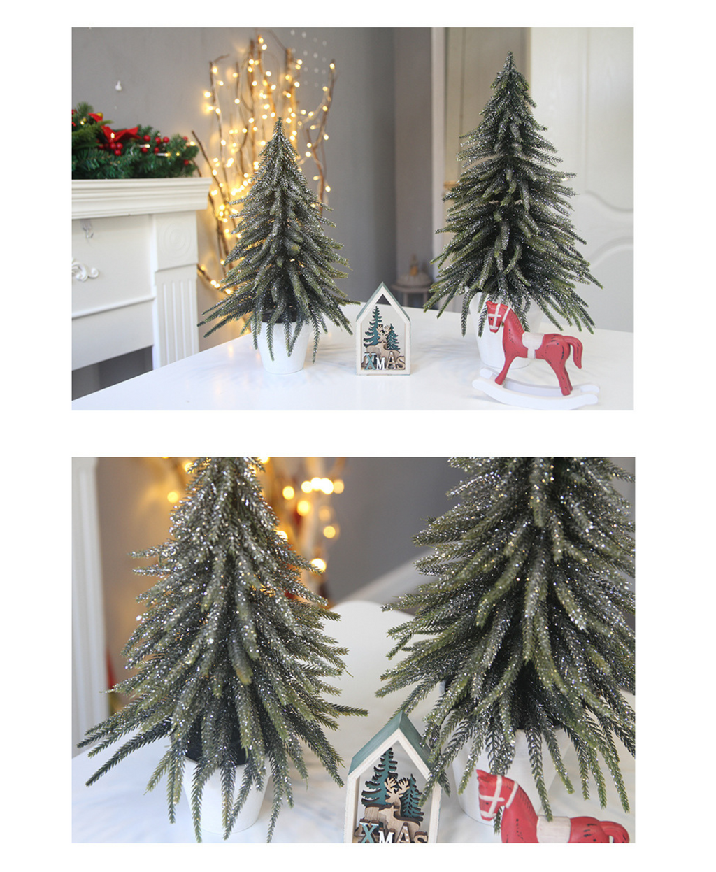 Green Arctic Mini Christmas Tree