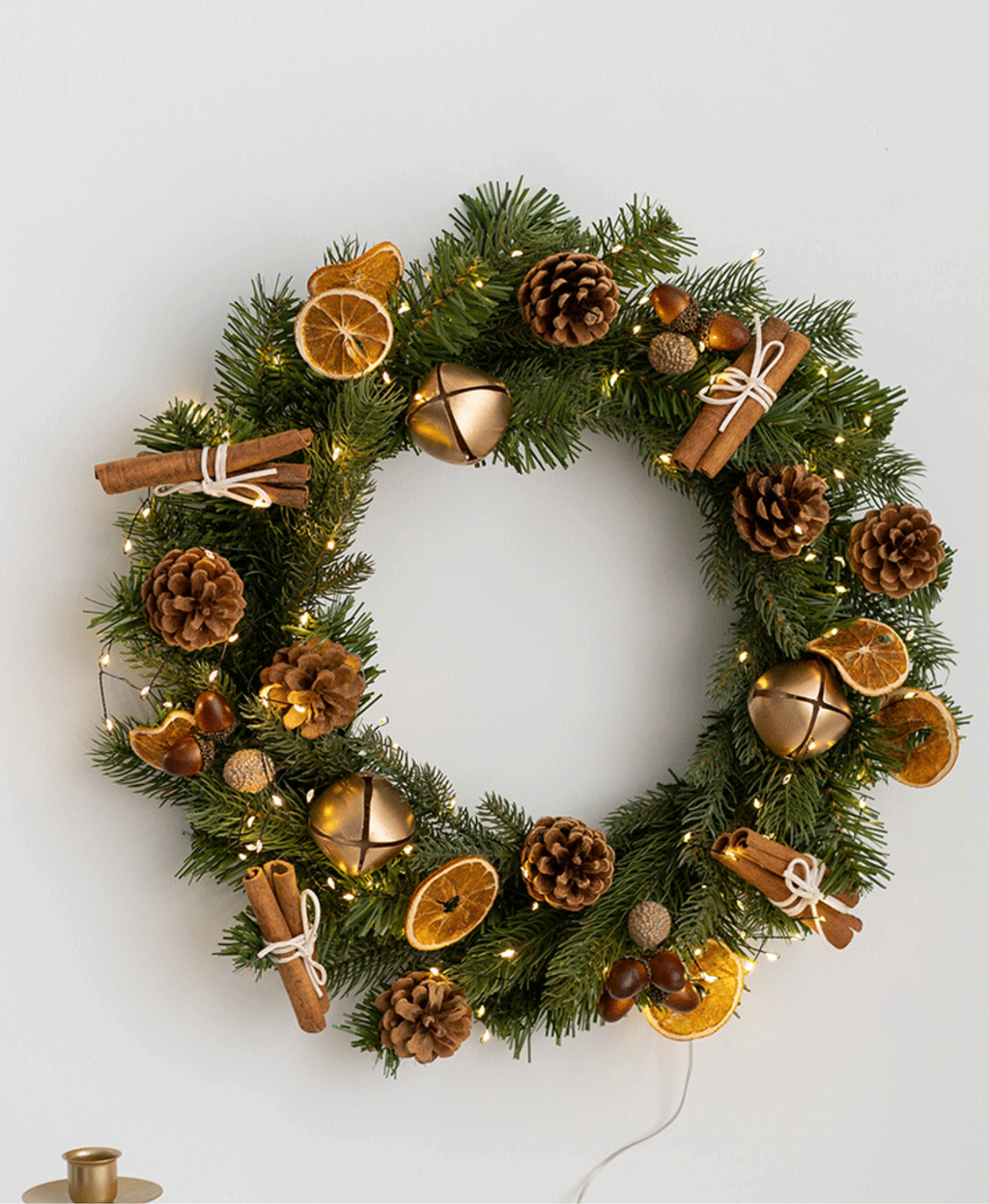 Nature’s Charm Holiday Wreath