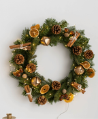 Nature’s Charm Holiday Wreath