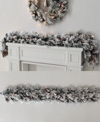 New Snowlace Christmas Garland