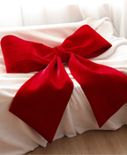 Grand Velvet Christmas Bow Décor