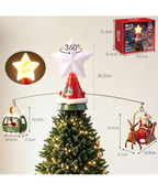 Musical Rotating Tree Topper