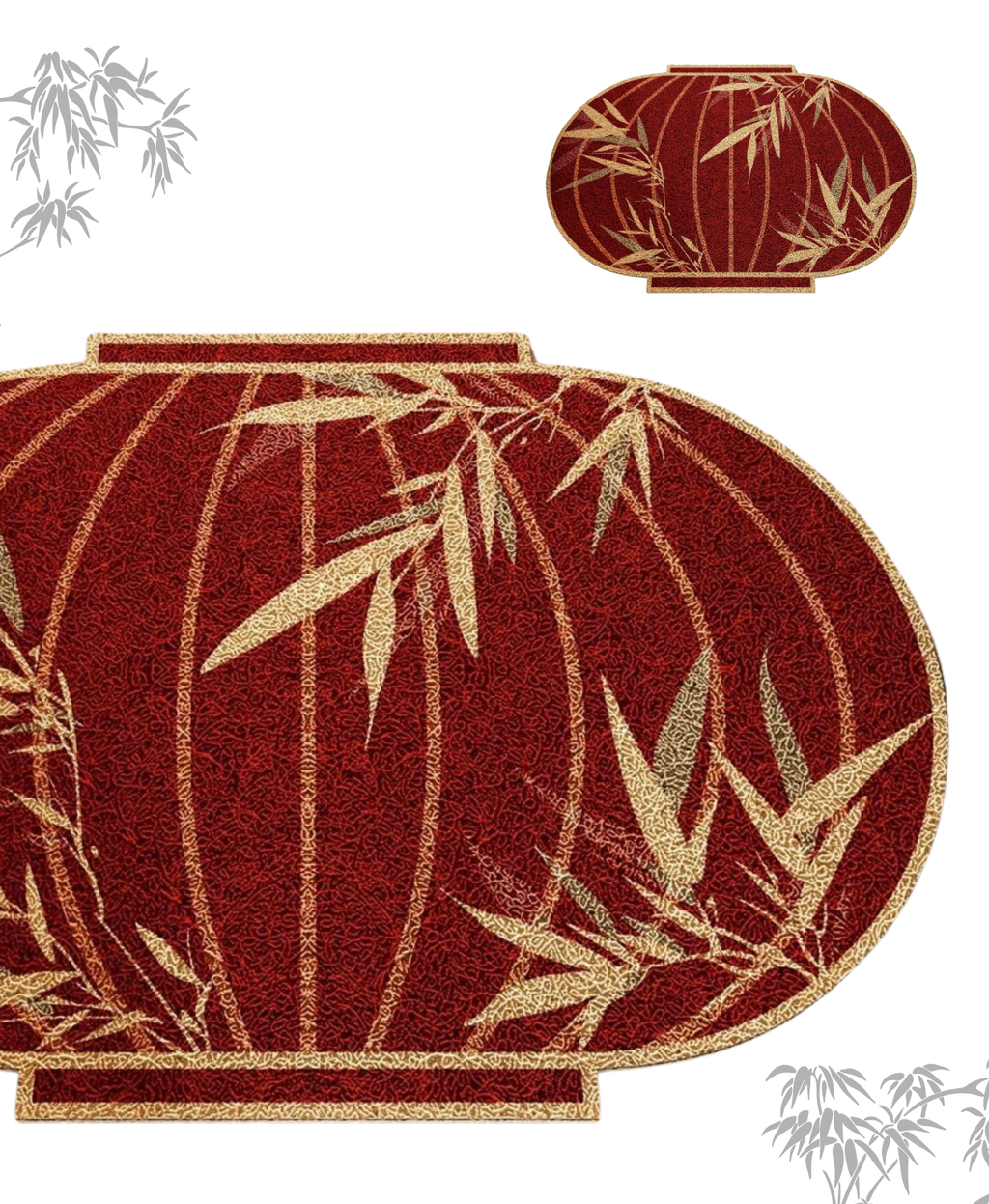 Lantern Garden Floor Mat
