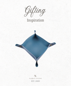 GIFTING INSPIRATION - Italian Leather Tray Organizer