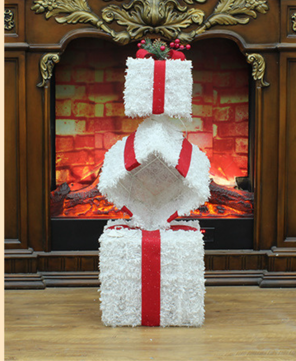 Holiday Giftbox  LED Ornament