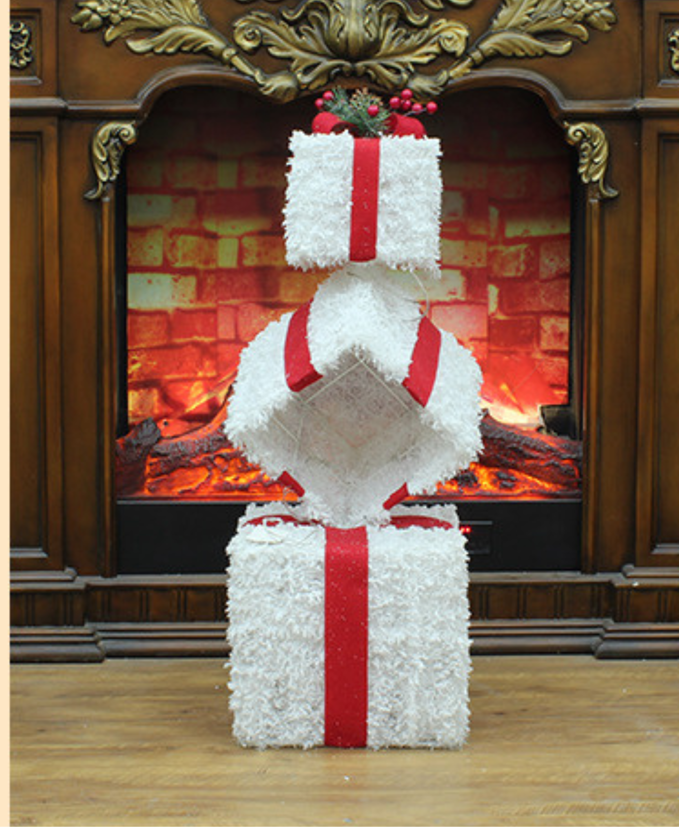 Holiday Giftbox  LED Ornament