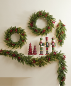 Red Berry & Cedar Christmas Decor