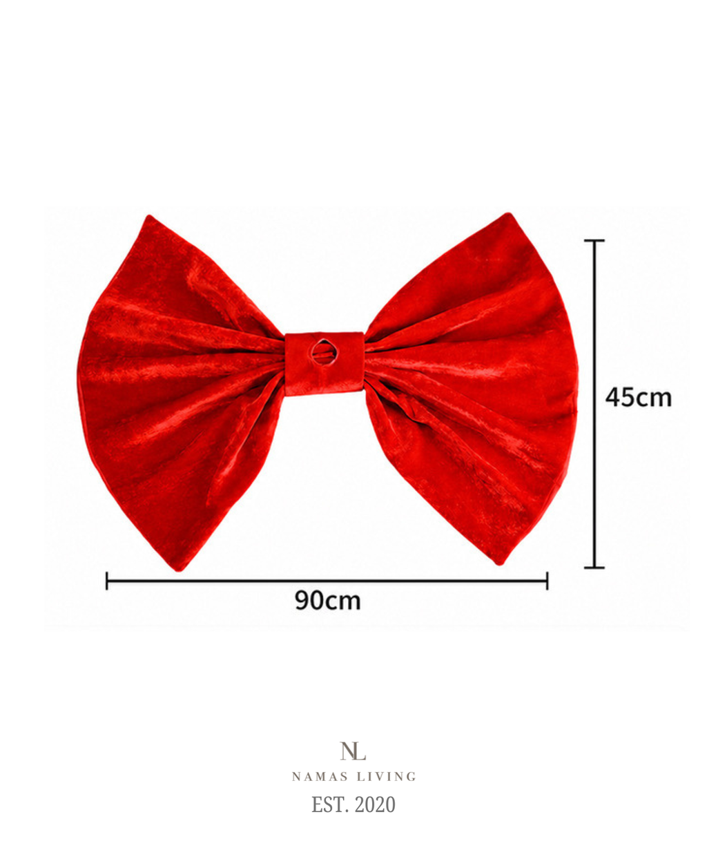 Red Bow Christmas Tree Skirt