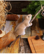 Magical Pine Grove Squirrel Decoration