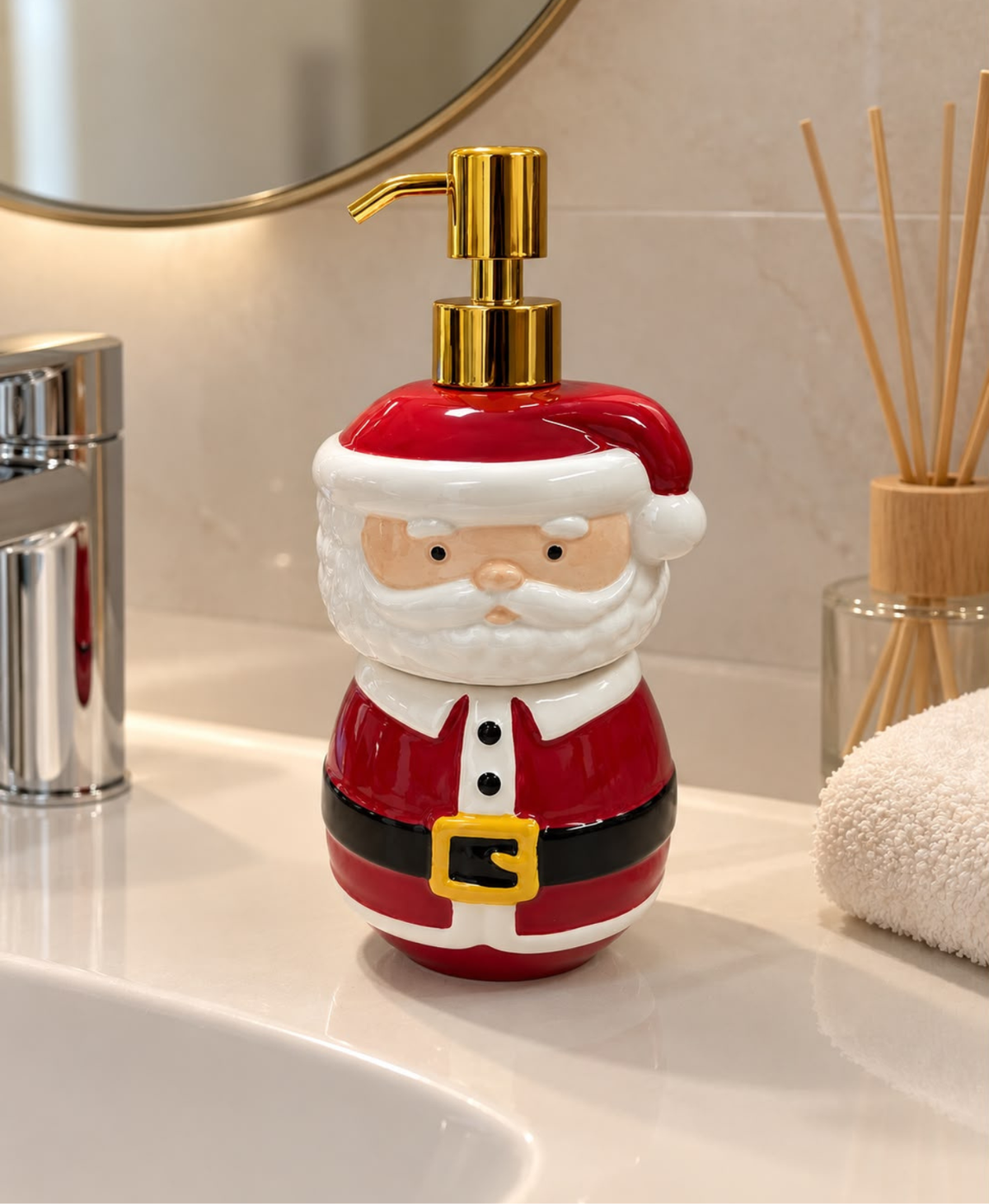 Little Santa Soap Dispenser