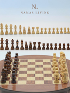 Premium Real Wood Chess Board