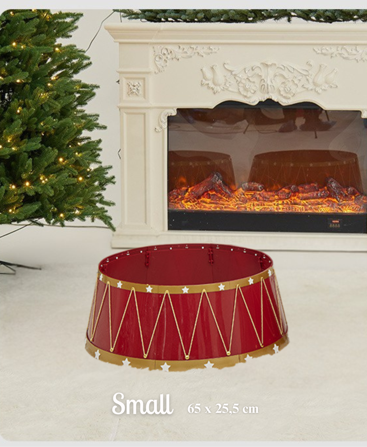 Christmas Drum Tree Collar