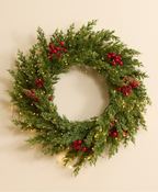 Red Berry & Cedar Christmas Decor