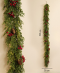 Red Berry & Cedar Christmas Decor