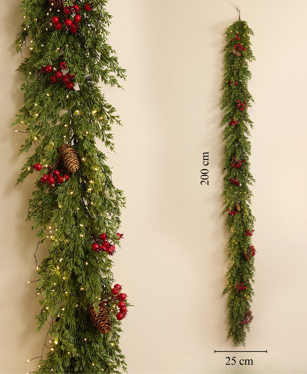 Red Berry & Cedar Christmas Decor