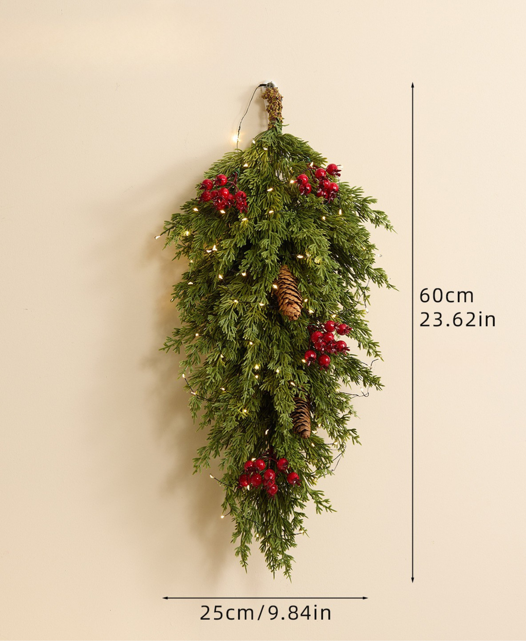 Red Berry & Cedar Christmas Decor
