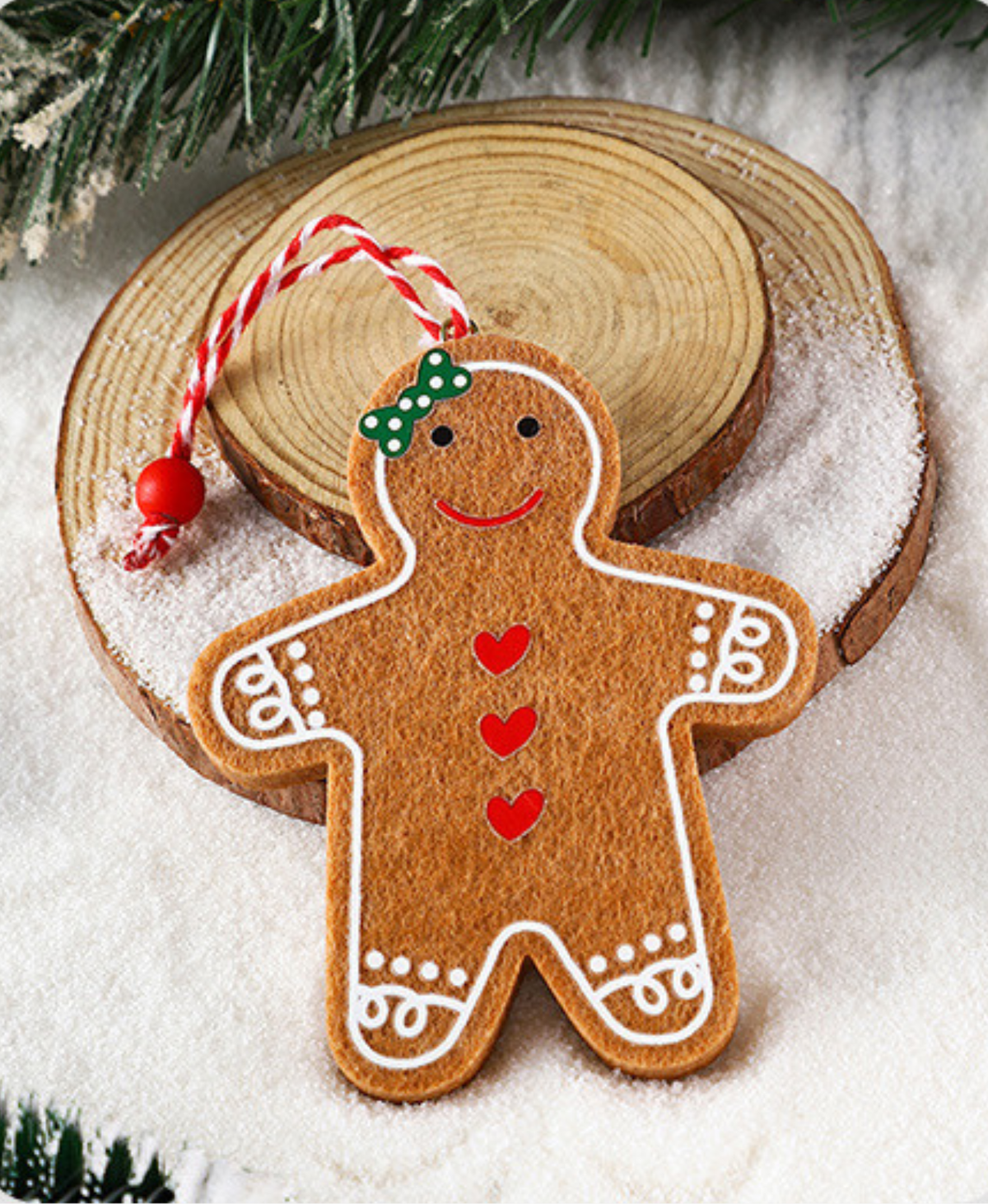 Gingerbread Man Tree Ornament