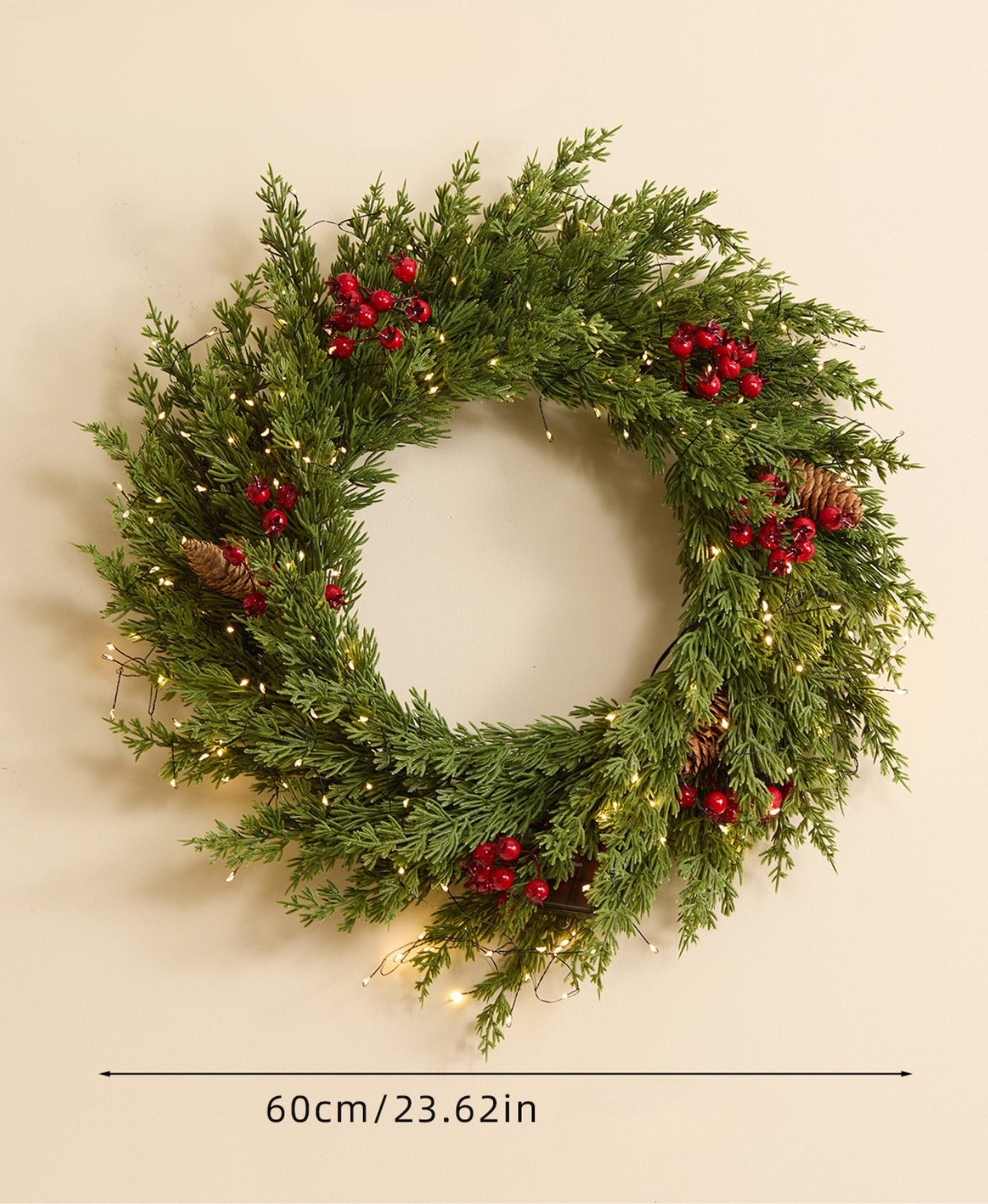 Red Berry & Cedar Christmas Decor