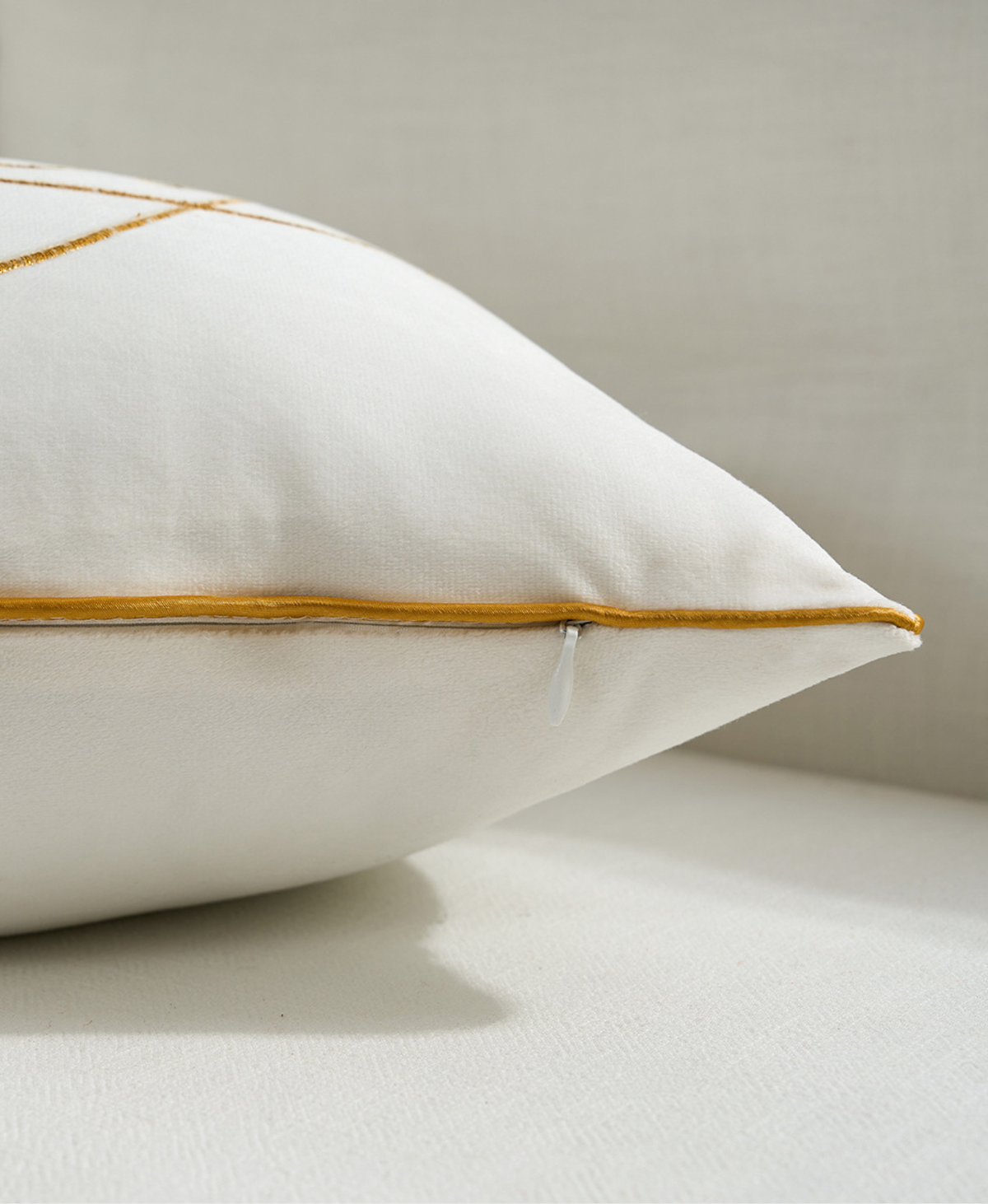 Merry Embroidered Cushion Cover