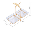 Premium Snack and Dessert Display Plates