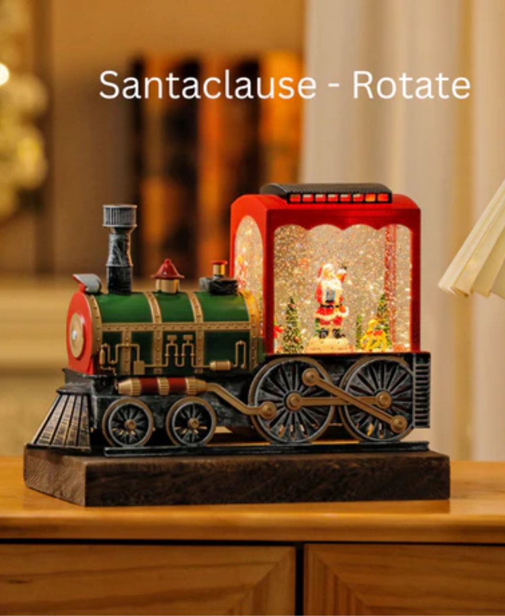 Christmas Train Light and Music Box