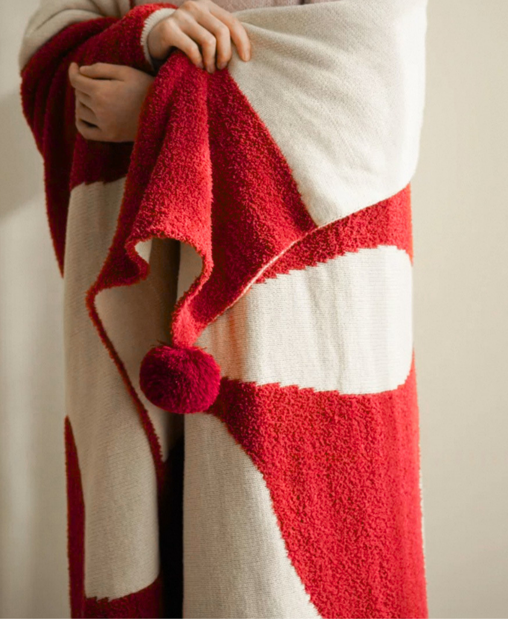 Modern Abstract Throw Blanket