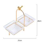 Premium Snack and Dessert Display Plates