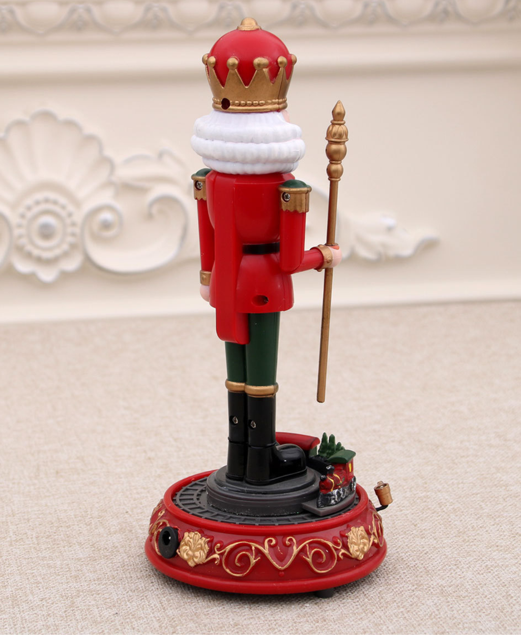 Nutcracker Musical Rotating Train
