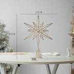Sparkling Star Christmas Tree Topper